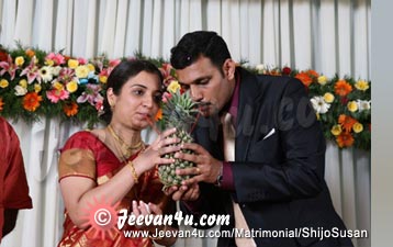 Shijo Susan Marriage Reception